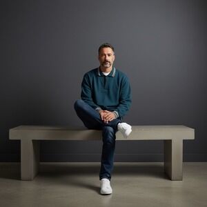 Christian Dior Monsieur Teal Pullover Polo Sweatshirt XL Embroidered Logo